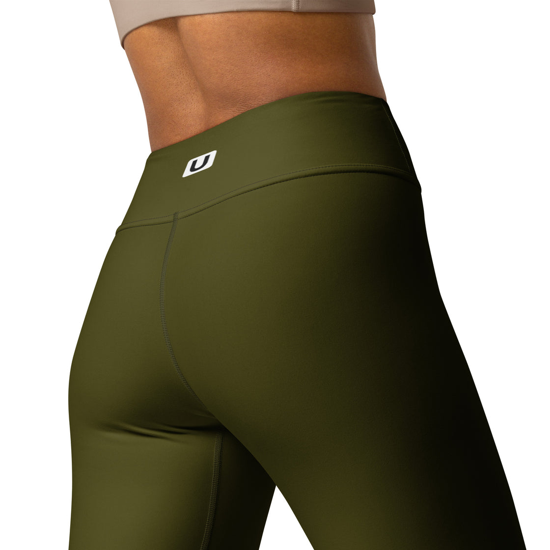 Dark Green Yoga Leggings