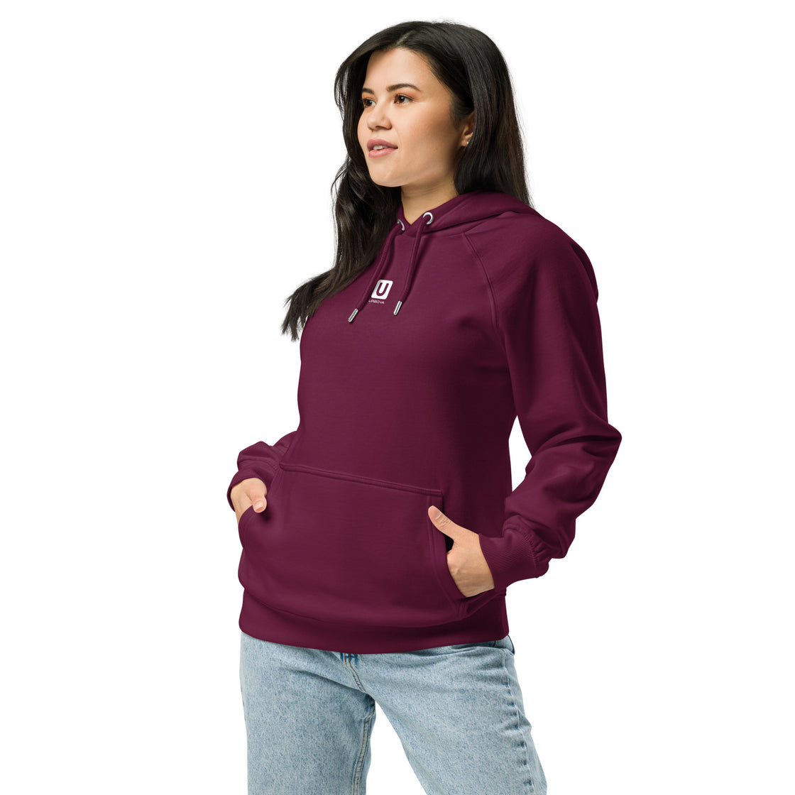 Women eco Raglan Hoodie