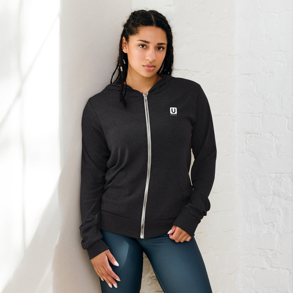 Women's Lightweight zip hoodie