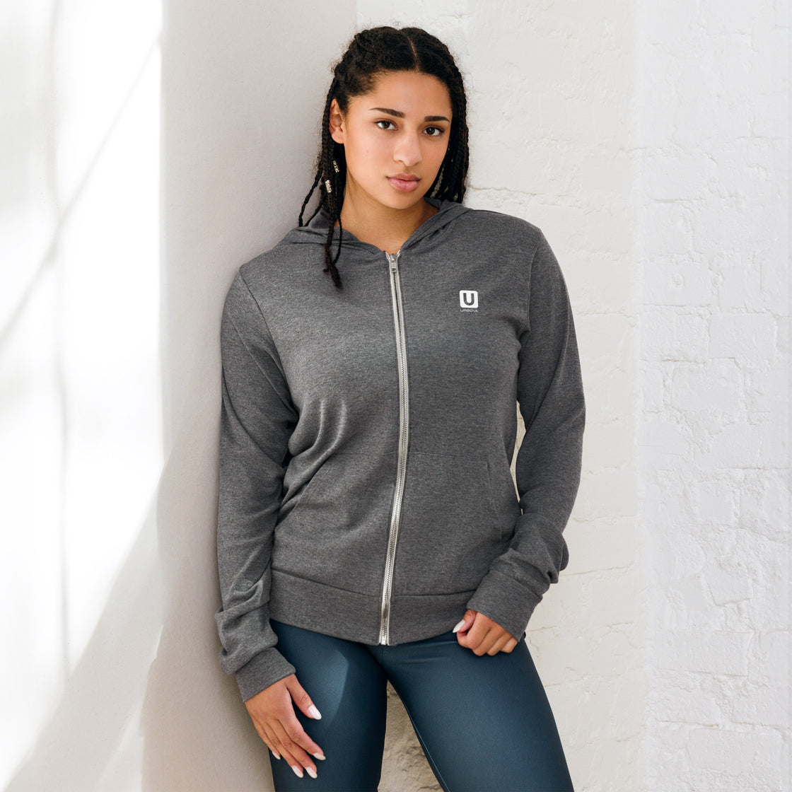 Women's Lightweight zip hoodie