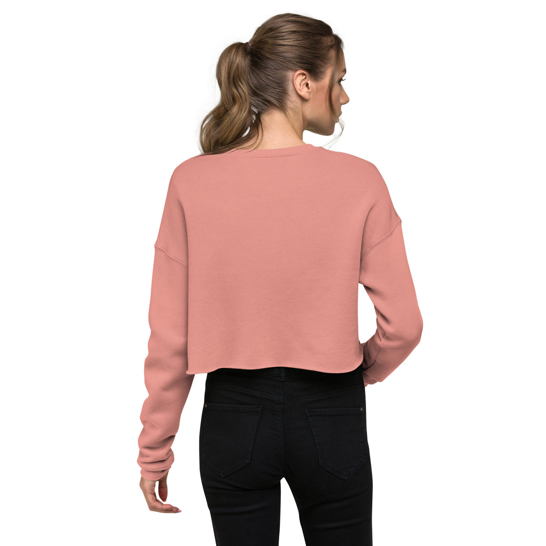 Women Cozy Chic Crop Sweatshirt