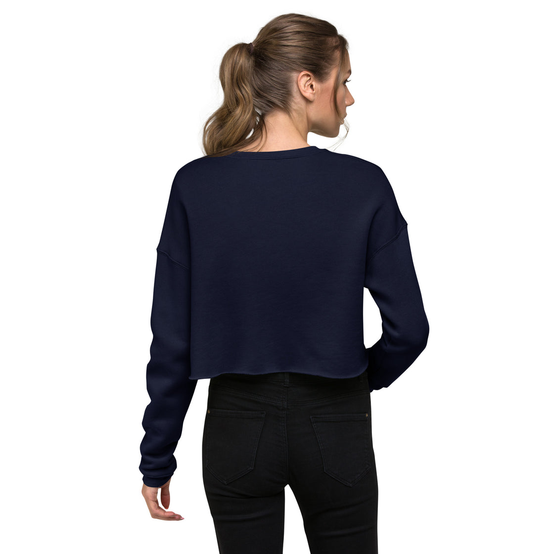 Women Cozy Chic Crop Sweatshirt